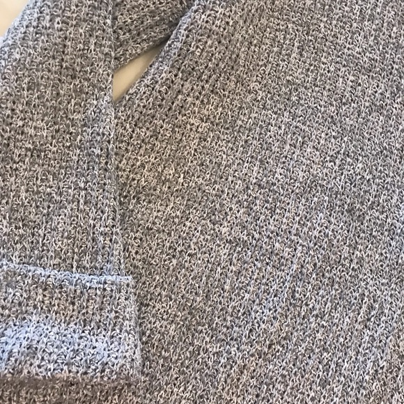 Gibsonlook NWT turtleneck lightweight gray sweater - Picture 3 of 3